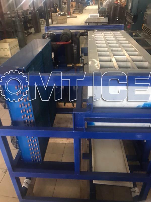 1Ton Automatic Direct Cooling Ice Block Machine Multipurpose Commercial ...