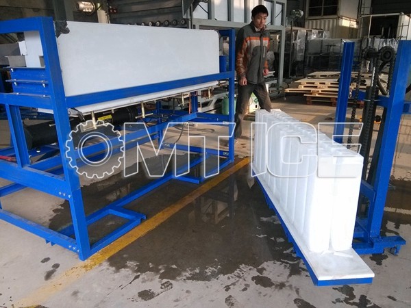 1Ton Automatic Direct Cooling Ice Block Machine Multipurpose Commercial ...