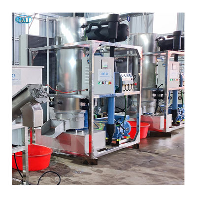 1500 kg Poids 3 tonnes/jour Machine à glace à tubes avec réfrigérant R22 ou R404a