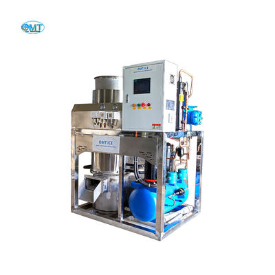 Machine automatique de fabrication de glace par tube de qualité alimentaire 1 tonne par jour pour une large gamme d'applications commerciales