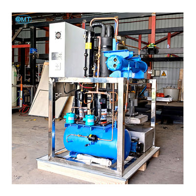 1 tonne par jour Machine automatique pour tubes de glace 20-35 minutes Temps de fabrication de glace pour les applications commerciales et industrielles