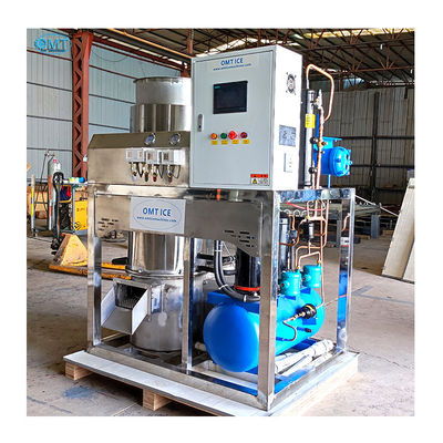 Conception d'économie d'énergie Machine de fabrication de glace à tubes de 1 tonne avec taille de tube personnalisable et capacité de 750 kg