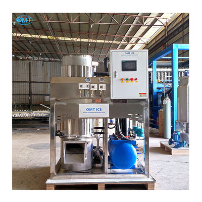 Conception d'économie d'énergie Machine de fabrication de glace à tubes de 1 tonne avec taille de tube personnalisable et capacité de 750 kg