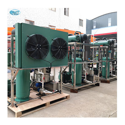 Machine de fabrication de glace en tubes de 3 tonnes avec compresseur Refcomp et télécommande pour la production commerciale de glace de qualité alimentaire