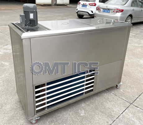 Anti-usure Bloc industriel machine de fabrication de glace imperméable à l' eau avec compresseur GMCC