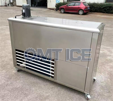 Anti-usure Bloc industriel machine de fabrication de glace imperméable à l' eau avec compresseur GMCC
