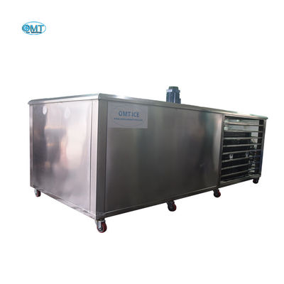 Machine réglable pour le bloc de glace à eau salée, machine à glace industrielle de haute précision