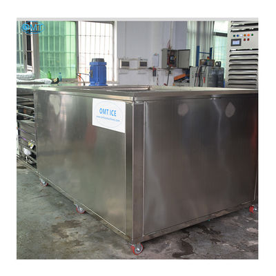 Machine réglable pour le bloc de glace à eau salée, machine à glace industrielle de haute précision