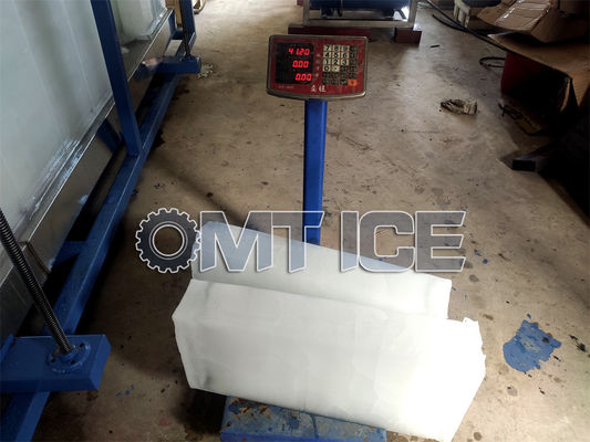 Machine de fabrication de blocs de glace en acier inoxydable hygiénique