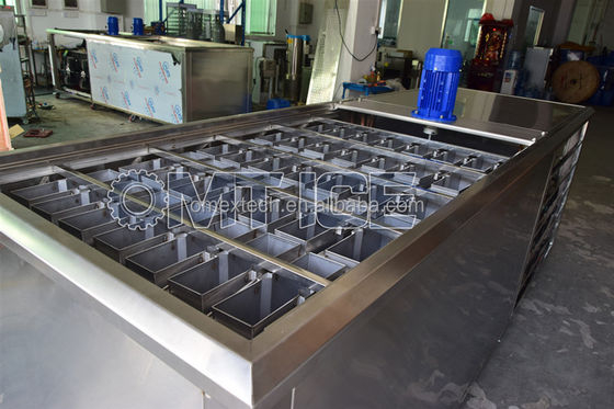 9.79kw eau salée Commercial Bloc glacière puissante pour l'industrie des boissons