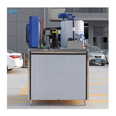 Condensation d'air industriel de 4500 kW Machine de fabrication de glace en flocons de 1 tonne pour les supermarchés et la production automatique de glace dans les supermarchés
