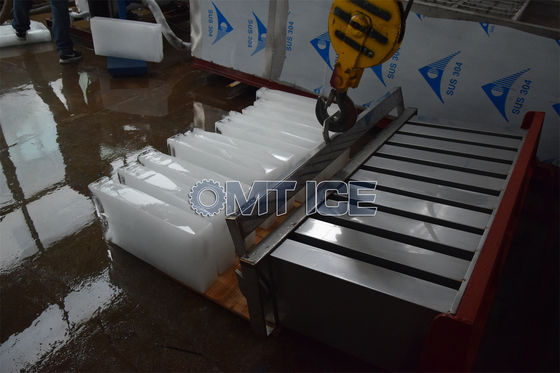 Machine de fabrication de blocs de glace industriels à haute productivité