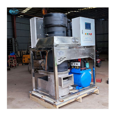Facile à entretenir Machine à glace à tubes industriels Résistant à la corrosion Durable