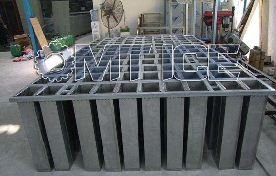 OMT boîtes de blocs de glace en acier inoxydable de 50 kg avec tension 3P et alimentation électrique de 60 Hz