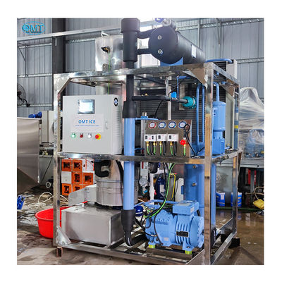Une machine à glace de 3 tonnes, économe en énergie, équipée de réfrigérant R404a et de grande capacité