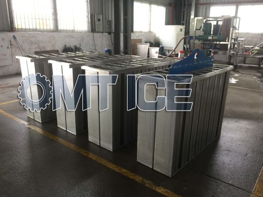 OMT boîtes de blocs de glace en acier inoxydable de 50 kg avec tension 3P et alimentation électrique de 60 Hz