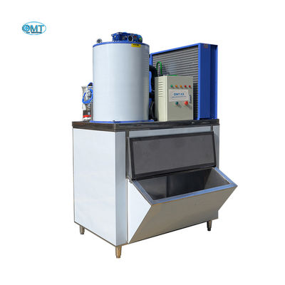 Fabricant de glace en flocons industriel de 1,5 tonne, de grande capacité et de grande fiabilité