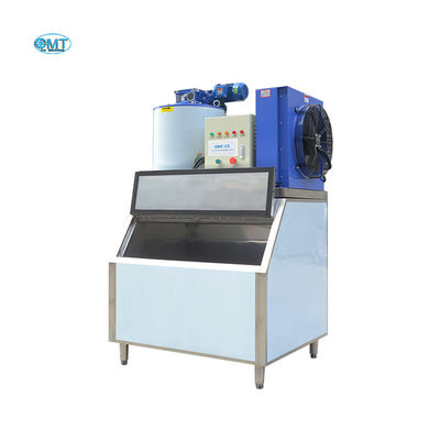 Longue durée de vie 1.8HP machine à glace en flocons industrielle personnalisée à refroidissement par air pour une productivité élevée et une économie d'énergie