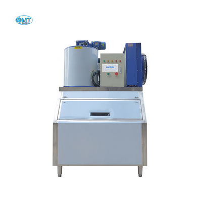 Machine automatique à glace à flocons de glace à eau douce Fabricant de glace commerciale à flocons d'eau douce avec épaisseur de glace de 1,2 à 2,2 mm et réfrigérant environnemental R404A