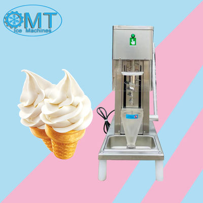 Convenient Ice Cream Blender Machine Smooth Operation Frozen Yogurt Mixing Machine