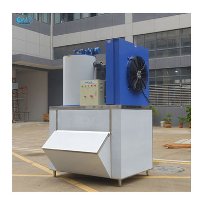 Voltage personnalisé 380v Neige eau douce machine à raser la glace en flocons avec compresseur Danfoss