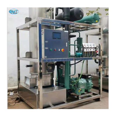 Capacité de stockage de glace de 5000 kg Machine à glace en flocons Facile à utiliser et adaptée à diverses applications