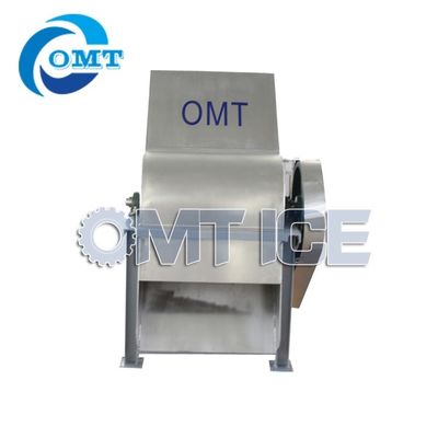 Machine de concassage de glace à blocs OMT pour le concassage de blocs de glace de 5 à 100 kg 1100*750*1100mm Dimensions et poids de 160 kg