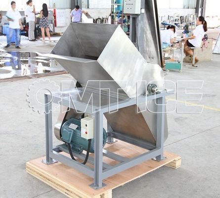 Coupe-glace en acier inoxydable pour 50 kg de glace dans un restaurant de restauration rapide