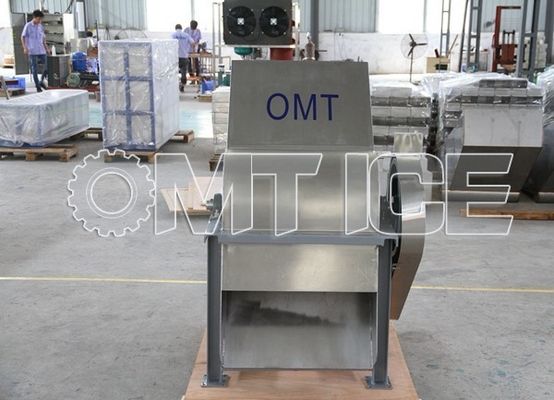 Coupe-glace en acier inoxydable pour 50 kg de glace dans un restaurant de restauration rapide