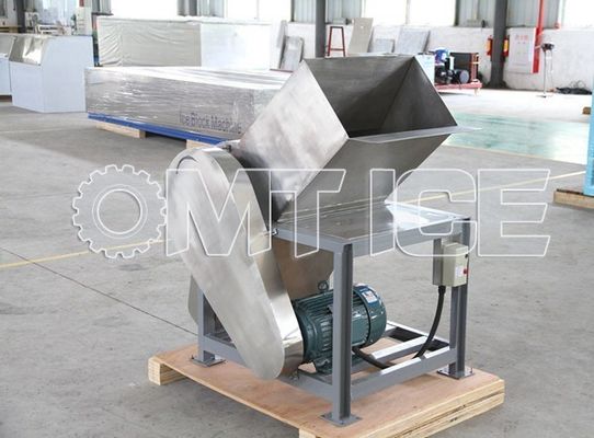 Coupe-glace en acier inoxydable pour 50 kg de glace dans un restaurant de restauration rapide