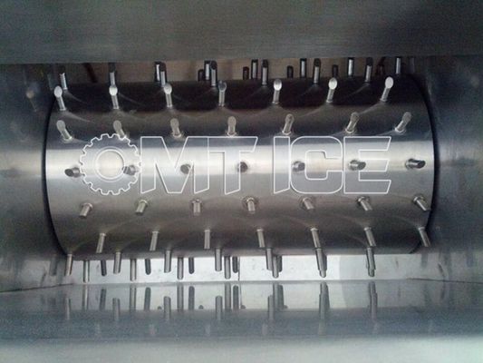 7.5KW Input Bloc de glace Crusher Machine anti-corrosion Facilité de nettoyage et d'entretien
