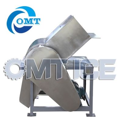 Machine de concassage de glace électrique à vitesse réglable à grande capacité avec conteneur