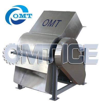 Machine de concassage de glace industrielle pour aliments et boissons