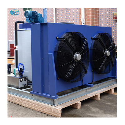 Compacte 5T machine à glace en flocons Opération stable polyvalente pour le stockage du poisson