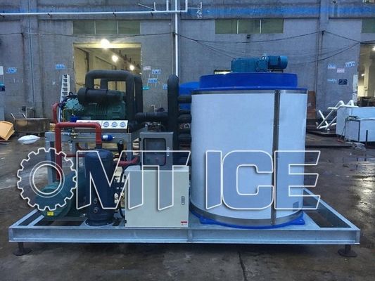 2250 kg Grande capacité 10 tonnes machine à glace en flocons pour l'eau douce et l'eau salée