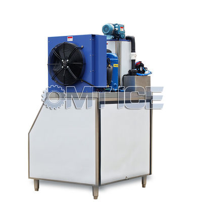 Machine à glace en flocons de 1 tonne commerciale fonctionnement automatique