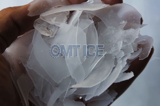 Machine à glace en flocons de 1 tonne commerciale fonctionnement automatique