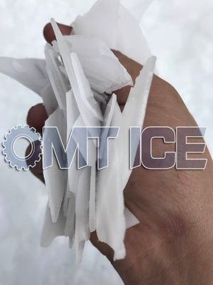 Machine à glace en flocons de 1 tonne commerciale fonctionnement automatique
