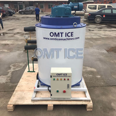 Machine automatique à glace à flocons d'eau douce refroidie à l'air 5 tonnes