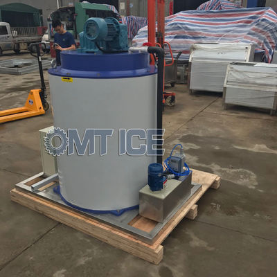 Machine automatique à glace à flocons d'eau douce refroidie à l'air 5 tonnes