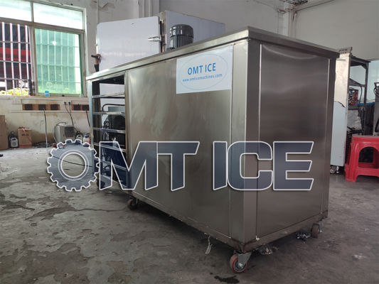 Machine automatique de fabrication de blocs de glace à eau salée