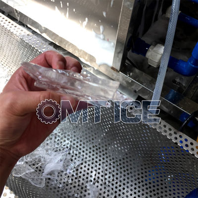 1Ton Plate Ice Machine Air Cooling Commercial Ice Maker Machine hautement automatisée
