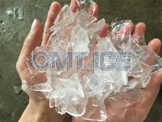 3 tonnes fabricant de glace en plaque refroidissement par eau réglable de la vitesse