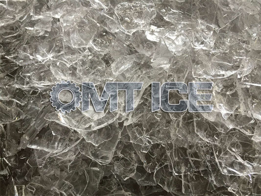 3 tonnes fabricant de glace en plaque refroidissement par eau réglable de la vitesse
